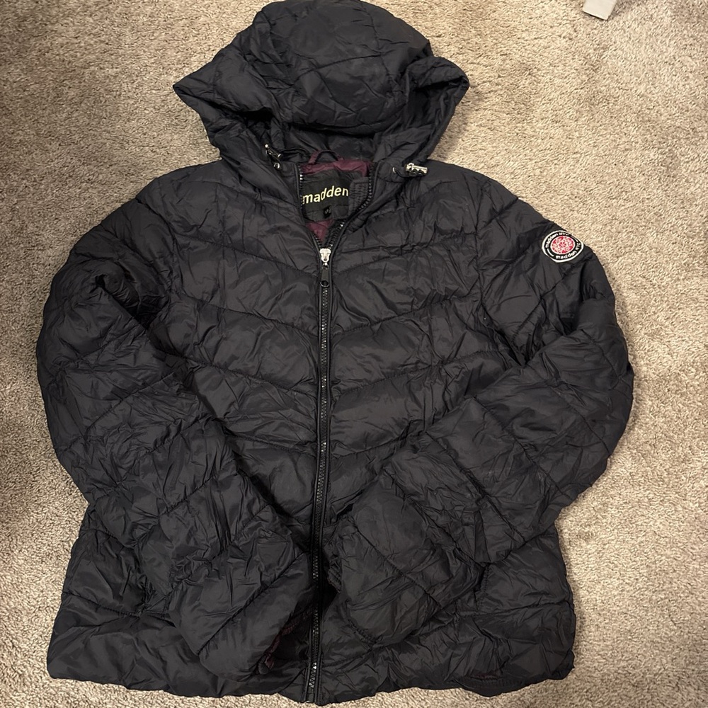 Steve Madden Black Quilted Women's Jacket